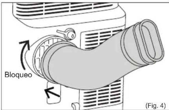 AEG Comfort 6000 AXP40U340CW - Aire caliente de escape - 4