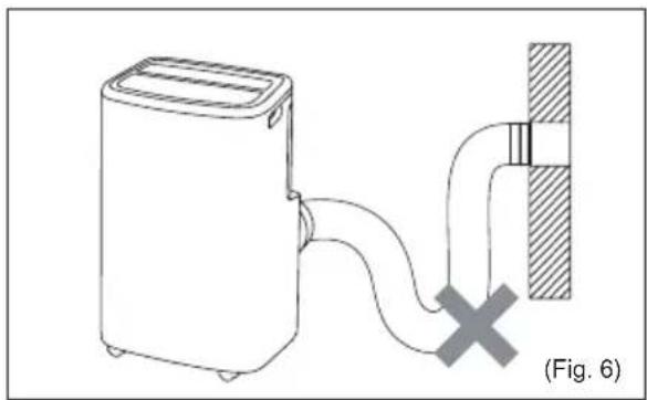 AEG Comfort 6000 AXP40U340CW - Exhausting hot air - 5