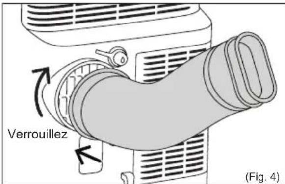 AEG Comfort 6000 AXP40U340CW - Air chaud d'évacuation - 4