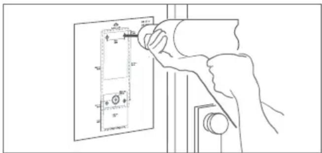 DoorBird D1102V - Remarque importante pour le montage dans une cavité (par exemple dans des caissons et des boîtes aux lettres) : - 3
