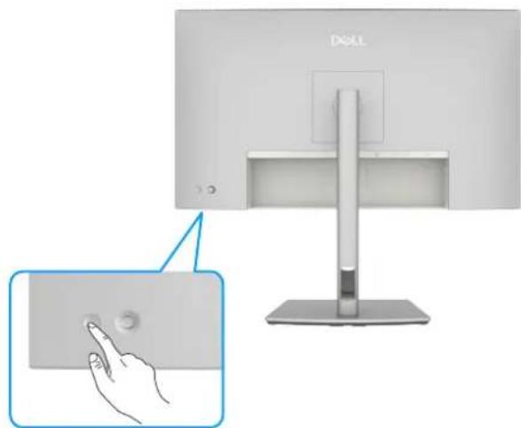 DELL UltraSharp U2725QE - Allumer le moniteur - 1