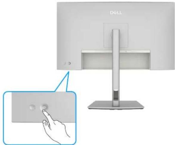 DELL UltraSharp U2725QE - Utilisation de la commande joystick - 1