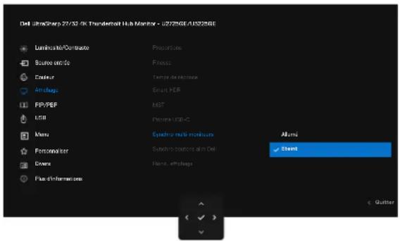 DELL UltraSharp U2725QE - Synchro multi-moniteurs (MMS) - 2