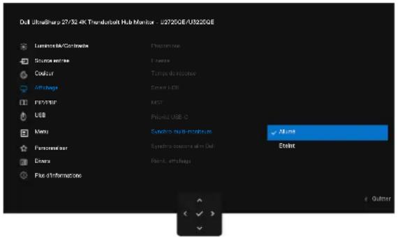 DELL UltraSharp U2725QE - Synchro multi-moniteurs (MMS) - 1