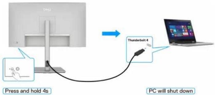 DELL UltraSharp U2725QE - Utilisation de la fonction DPBS - 3