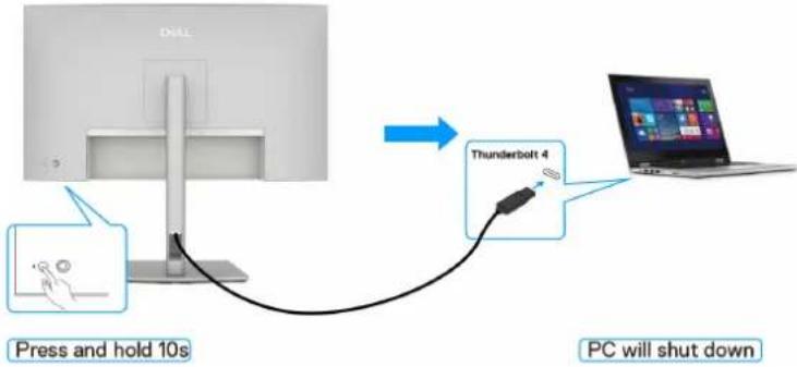 DELL UltraSharp U2725QE - Utilisation de la fonction DPBS - 5