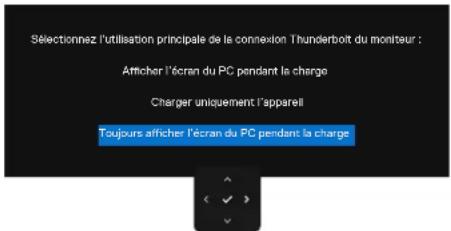 DELL UltraSharp U2725QE - Messages d'avertissement de l'OSD - 5