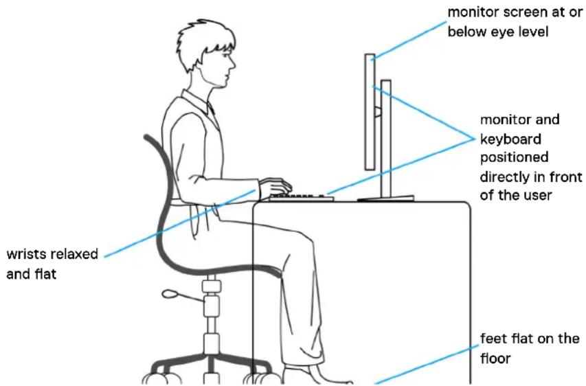 DELL UltraSharp U2725QE - Ergonomie - 1