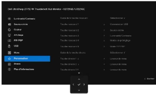 DELL UltraSharp U2725QE - Configuration du commutateur USB KVM - 1