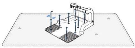 ECOVACS GOAT A1600 RTK - ② Het oplaadstation monteren - 5