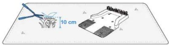 ECOVACS GOAT A1600 RTK - ② Montieren Sie die Ladestation - 3