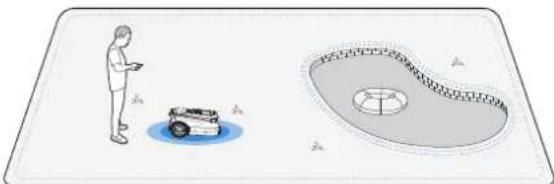 ECOVACS GOAT A1600 RTK - Modifier le mode de cartographie - 3