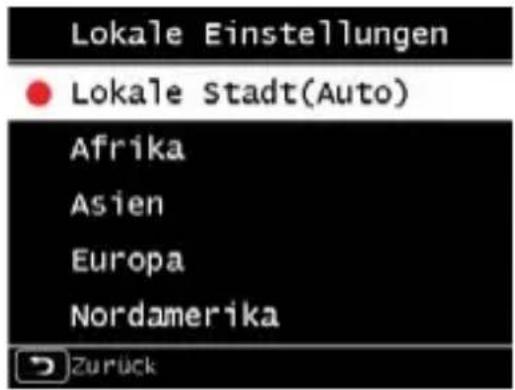 Telestar TOP 300 - Configuration de la radio locale - 1
