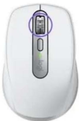 LOGITECH MX Anywhere 3S for Mac - Molette de défilement adaptative MagSpeed avec SmartShift - 1