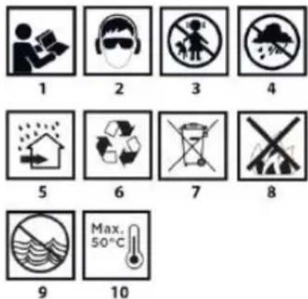 Graphite 58GE111 - PICTOGRAMMES ET AVERTISSEMENTS - 1