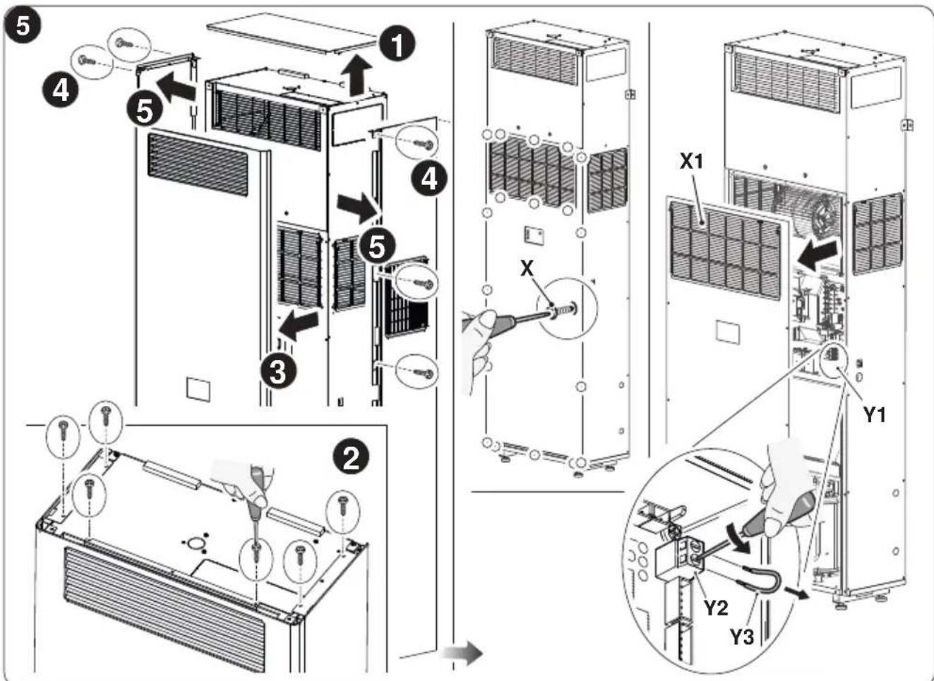 OLIMPIA SPLENDID Unico Vertical EVANX - Do not use a cable longer than meters 10. - 1