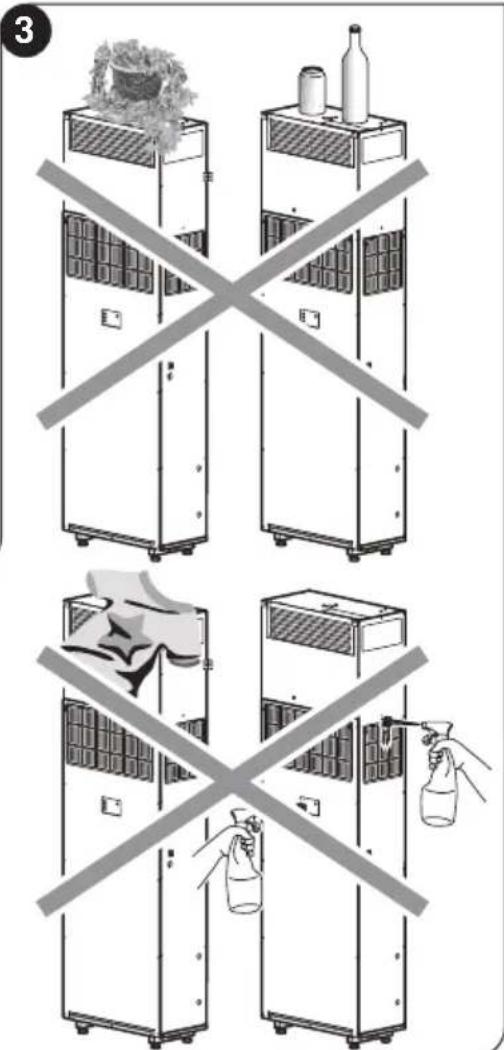 OLIMPIA SPLENDID Unico Vertical EVANX - - CHOOSING THE POSITION OF THE UNIT - 2