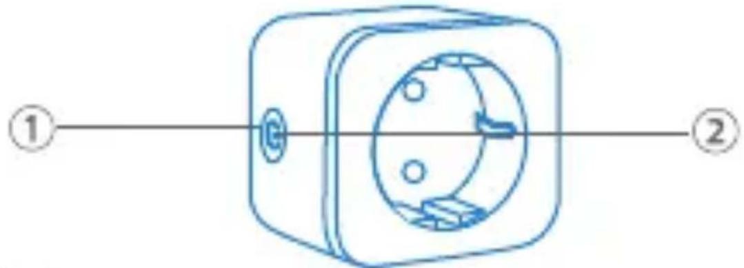 Meross MSS305 - LED et Bouton - 1