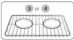 SAMSUNG NSG6DG8100SR - To remove an oven rack - 1