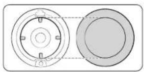 SAMSUNG NSG6DG8100SR - Round burner head - 2