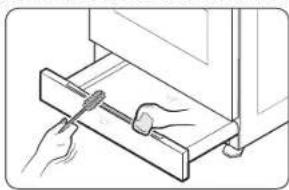 SAMSUNG NSG6DG8100SR - Drawer Handle - 1