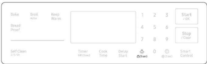 SAMSUNG NSG6DG8100SR - Bloqueo del horno - 1
