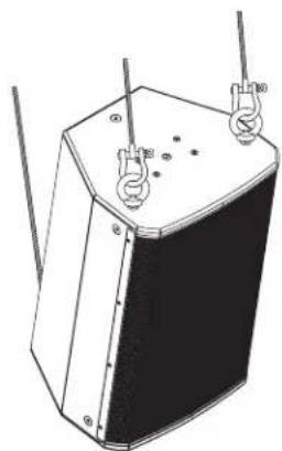 QSC PL-CA6 - Options d'installation - 3