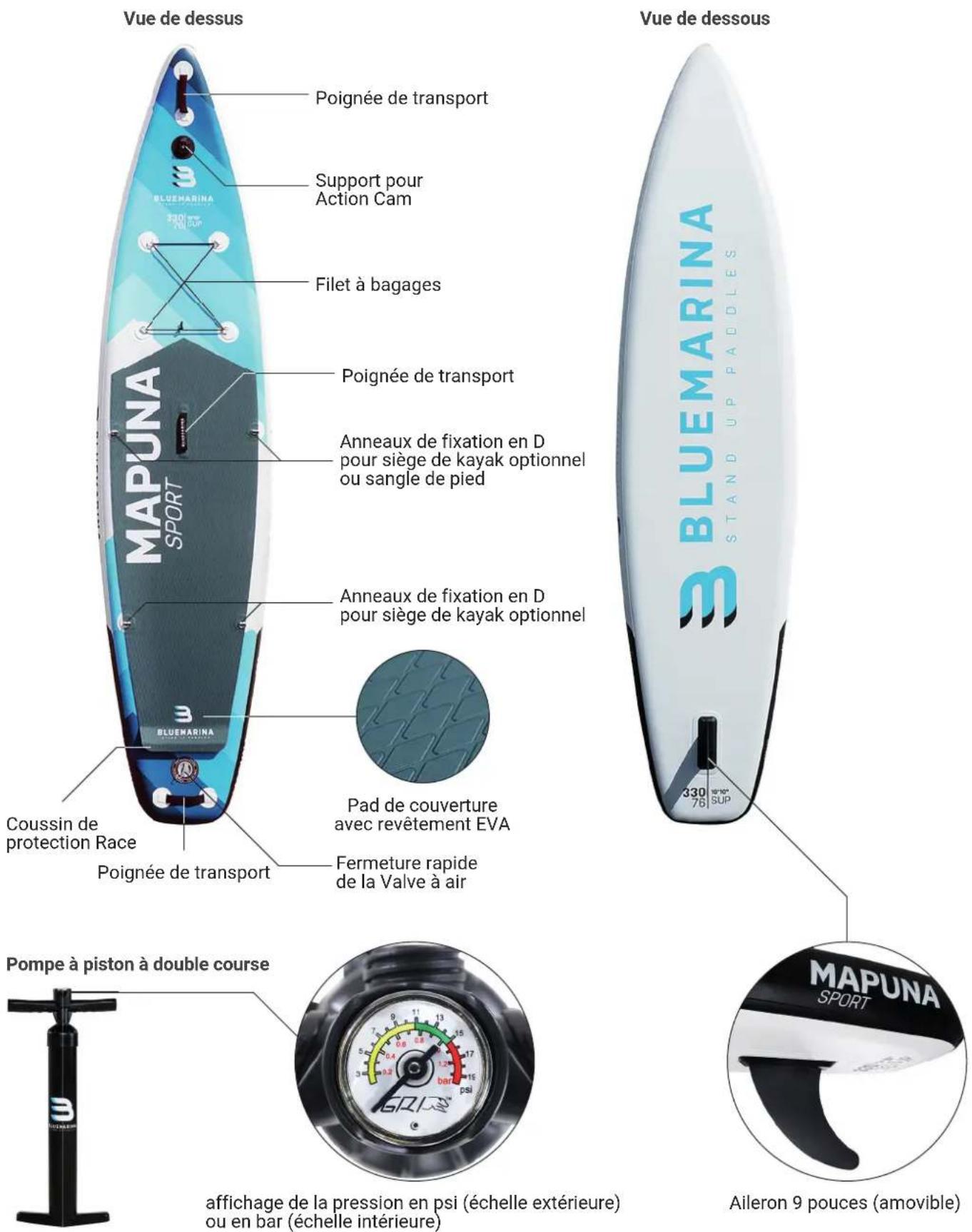 Bluemarina Mapuna Sport - APERÇU DES PRODUITS - 1