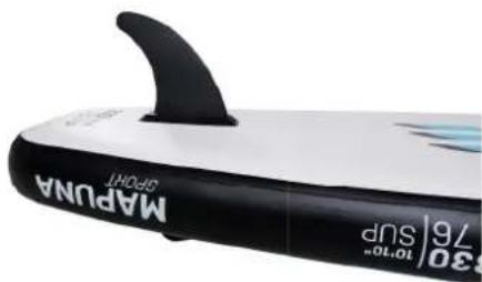 Bluemarina Mapuna Sport - Monter l'aileron - 1