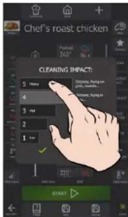Vulcan Chef's Combi CHEF-61E - Clean impact: - 2
