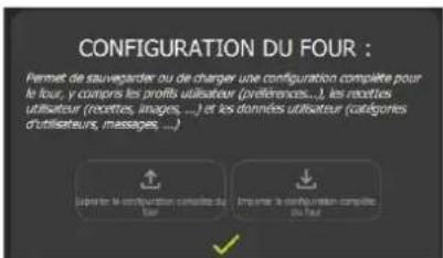 Vulcan Chef's Combi CHEF-61E - GESTION DE LA CONFIGURATION - 1