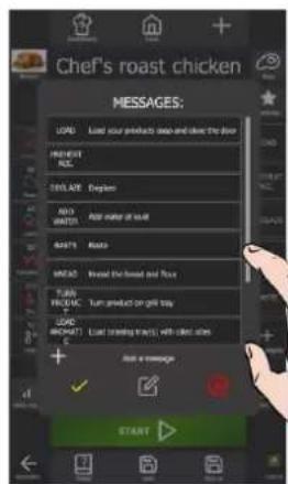 Vulcan Chef's Combi CHEF-61E - Messages - 2