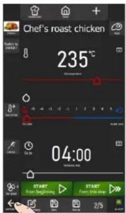 Vulcan Chef's Combi CHEF-61E - Modes - 5