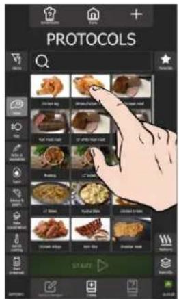 Vulcan Chef's Combi CHEF-61E - RECIPE MANAGER - 2
