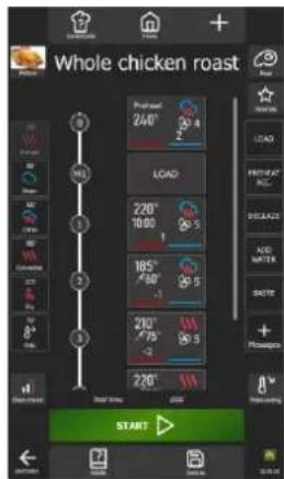 Vulcan Chef's Combi CHEF-61E - RECIPE MANAGER - 4