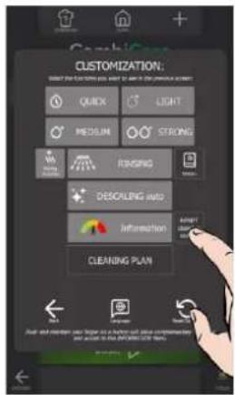 Vulcan Chef's Combi CHEF-102E - Reset wash status gauge - 2