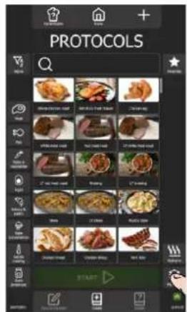 Vulcan Chef's Combi CHEF-102E - DISPLAY A « MENUMIX » PROTOCOL - 2