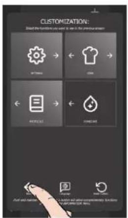 Vulcan Chef's Combi CHEF-102E - Customisation « + » - 3