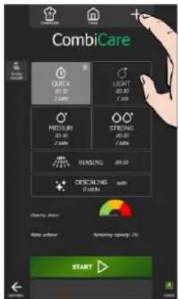 Vulcan Chef's Combi CHEF-102E - Reset wash status gauge - 1