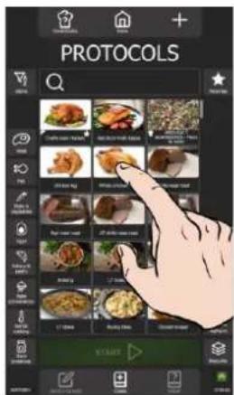 Vulcan Chef's Combi CHEF-102E - CREATE A PROTOCOL FROM AN EXISTING PROTOCOL - 1