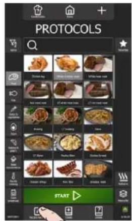 Vulcan Chef's Combi CHEF-102E - RECIPE MANAGER - 3