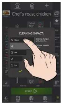 Vulcan Chef's Combi CHEF-102E - Clean impact: - 2