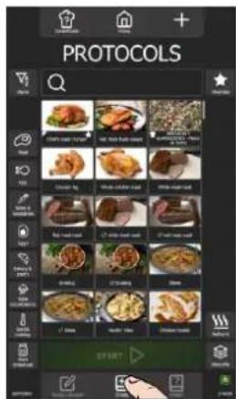Vulcan Chef's Combi CHEF-102E - CREATE A NEW PROTOCOL - 1