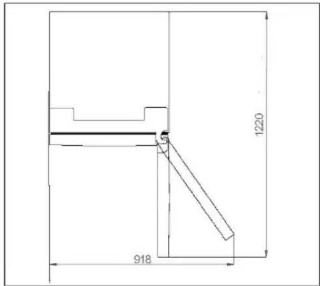 HAIER HDPW3618DNPD - Recomendação de espaço Ventilação transversal - 1