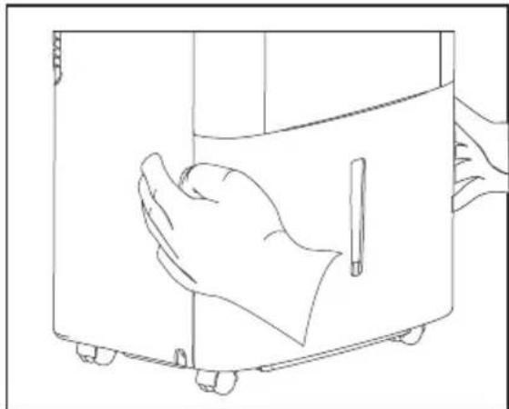 FRIGIDAIRE FHDD5034W1 - Enlever l'eau recueillie - 2