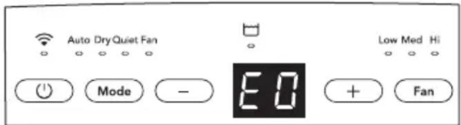 FRIGIDAIRE FHDD5034W1 - Codes de pannes - 2