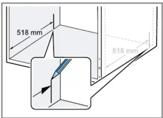 GAGGENAU GW453120 - Monter la sécurité anti-basculement - 1