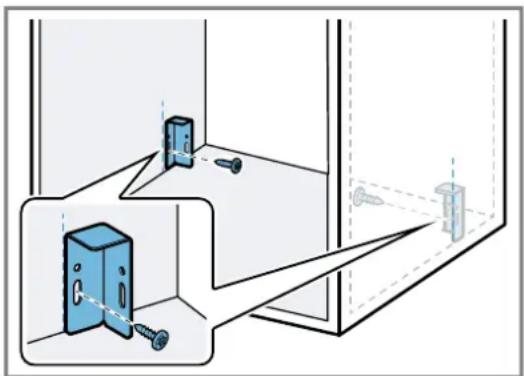 GAGGENAU GW453120 - Monter la sécurité anti-basculement - 2