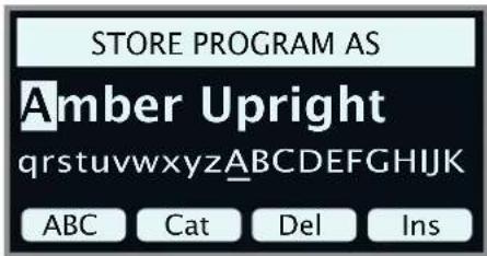 Nord Piano 5 - APPELLATION D'UN PROGRAMME (STORE AS...) - 1