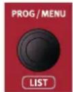 Nord Piano 5 - MOLETTE PROG/MENU - 1
